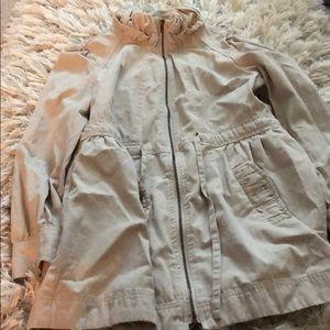 Tan long jacket